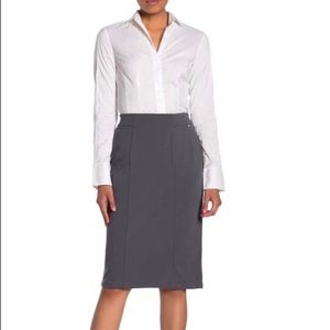 ✨ TAHARI Tummy Control Pull-On Knit Pencil Skirt